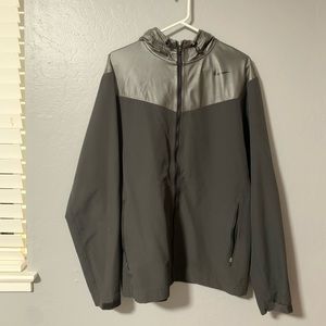 Grey Nike Windbreaker